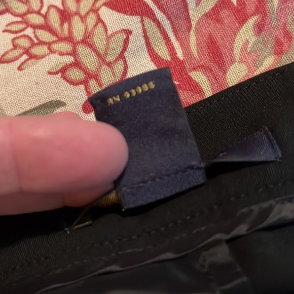 BROOKS BROTHERS Size 16 Black Wool Stretch Trouser No Pleat Wool Career Casual - Picture 11 of 13